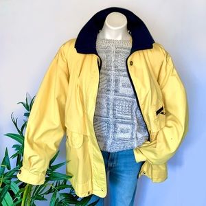 v i n t a g e :: Bright Nautical Retro Windbreaker Rain Sailing Jacket